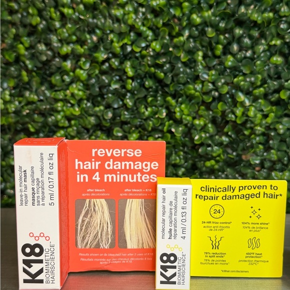 K18 Biomimetic Hairscience Leave-In Repair Mask — White - Picture 2 of 3